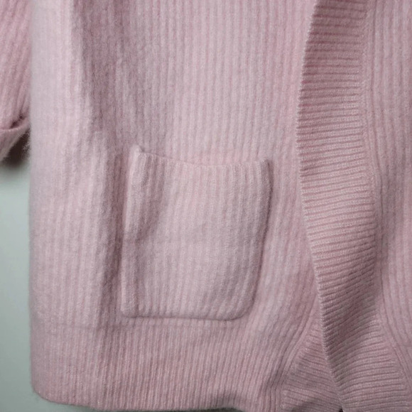 Nap 100% Cashmere Pink Spring Cardigan Size Small - Picture 2 of 8
